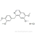 Papaverinhydrochlorid CAS 61-25-6